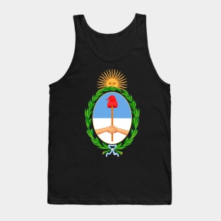 Argentina Coat of Arms Tank Top